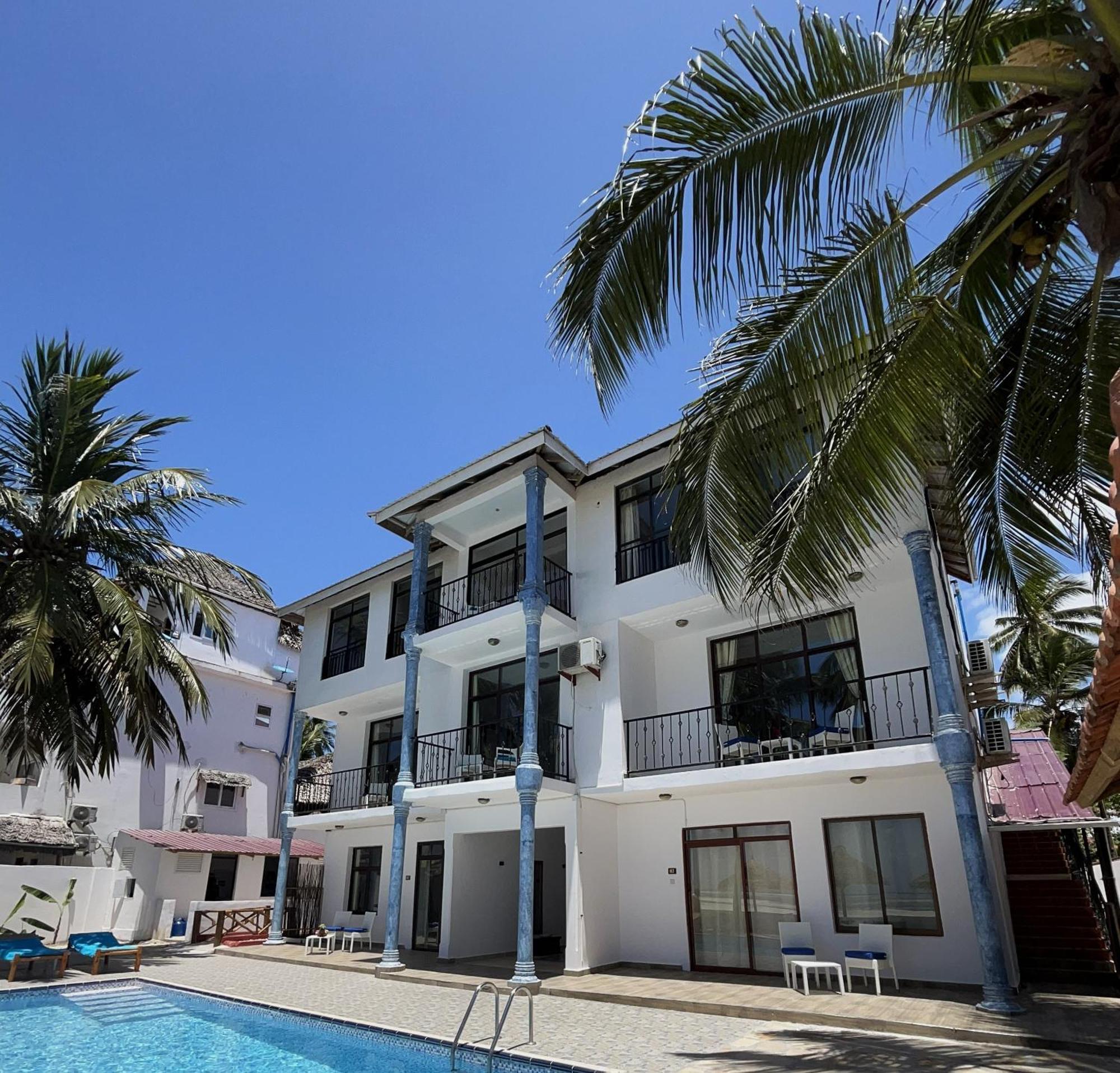 Bianco Azzurro Hotel & Restaurant Pwani Mchangani Kültér fotó